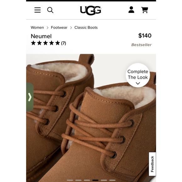 Women UGG Neumel Classic Boots Brown Sz 40/9 - Picture 2 of 3